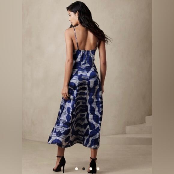 Banana Republic Factory Satin Bandeau Maxi Dress - Picture 2 of 9